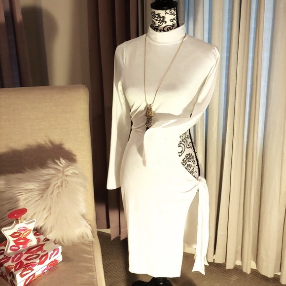 White sexy side cutout - Picture 9 of 11